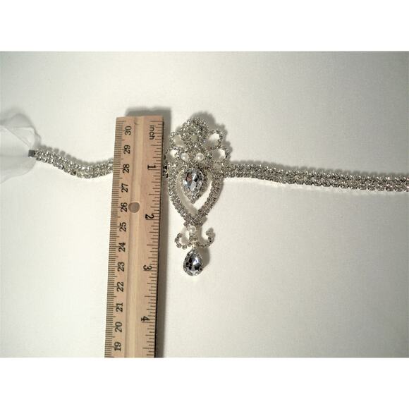 Rhinestone Flapper Great Gatsby Headband Headpiece,1920s Flapper headband - Picture 6 of 6